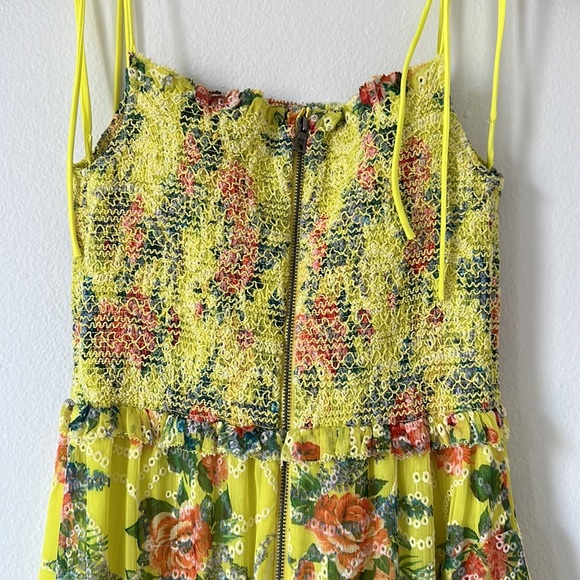 Alice + Olivia Jocelyn Tiered Ruffle Maxi Dress - 2 - Picture 7 of 9